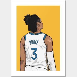 Jordan Poole Back-To Posters and Art